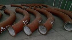 Abrasion Resistant Ceramic Pipe