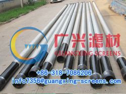 304 wedge wire screen/water well screen tube