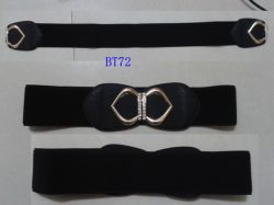 Women Fashion Pu Belts Elastic Belt Bt72
