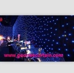 High Quality Flexible LED Star Curtain 3*4