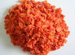 dried carrot granules