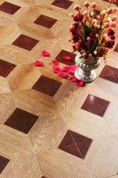 Art parquet laminate flooring