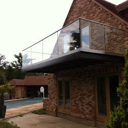 Balcony Building Glass Stainless Balutrade