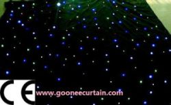 High Quality Flexible Led Star Curtain 3*4