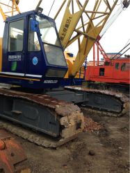 55T used crawler kobelco crane 7055