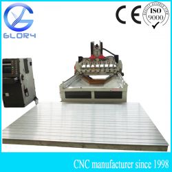 Multi Head 3D 4 Axis Rotary CNC Router