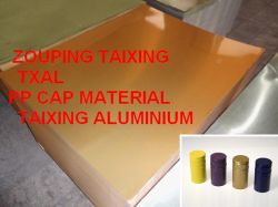 aluminium sheet for pilfer proof caps 