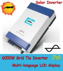 6000w On Grid Solar Inverter With High Speed Mppt 