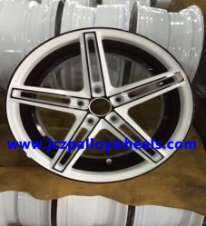 White Machined Face Vossen Car Rims 17x8.0