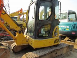 Used Komatsu Excavator Pc55mr In Goo Condition 