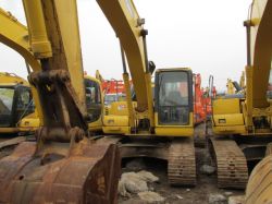 Used Komatsu Excavator Pc200-7 In Good Condition 