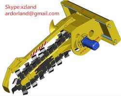 loader trencher,loader digger