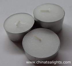 Tealight Candle White Unscented Clean Burn