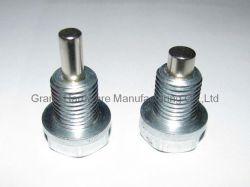 Magnetic oil drain plugs