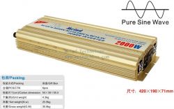 2000w Power Inverter Pure Sine Wave Ac Converter C