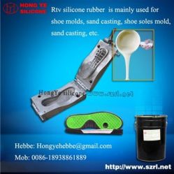 Rtv Molding Silicone Rubber For Shoe Sole Mold 