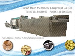 peanuts butter production processing line