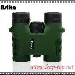 Asika Compact Black Waterproof 10x32 Binoculars 