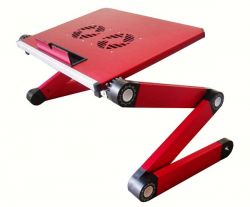 Folding Laptop Desk with Two USB Cooling Fans