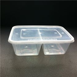 Food Storage Plastic Food Container Divided 650ml