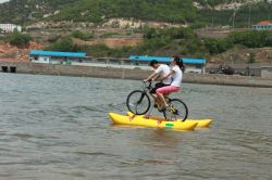 double water bike hydrobike amusement aquasport