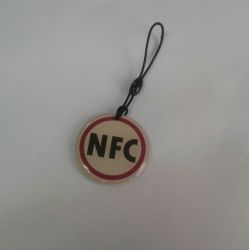 Printable Epoxy Waterproof Nfc Key Tag Key Ring Nt