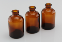 Sell 50ml & 100ml Amber Glass Bottle 
