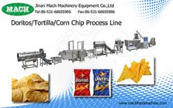 Doritos Tortilla Cassave Corn Chips Making Machine