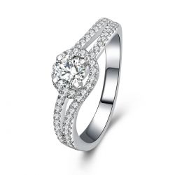 Wholesale-engagement Ring925 Sterlingsilver Ring12