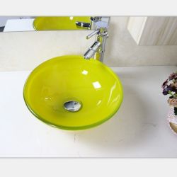 Hand-painting Color Vessel Sink 