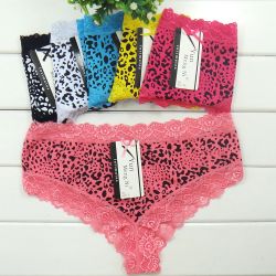 Leopard printed cotton women panties Leopard Print