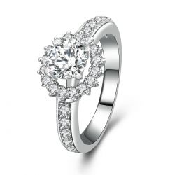 Wholesale-engagement Ring925 Sterling Silver Ring7