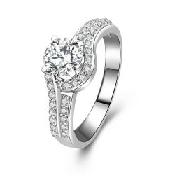 Wholesale-engagement Ring925 Sterling Silver Ring8