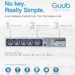 Cipher Lock For Furniture,mailbox,gun Box Storage 