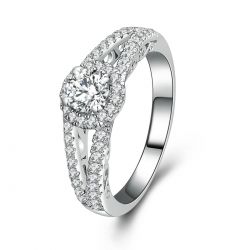 Wholesale-engagement Ring925 Sterling Silverring10