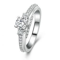 Wholesale-engagement Ring925 Sterlingsilver Ring11
