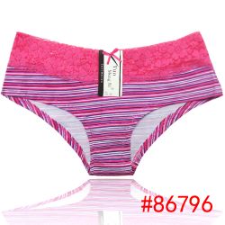 Brand New Arrival Striped Cotton Ladies Panties 