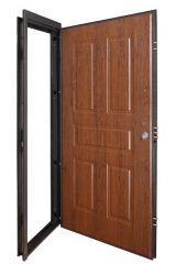 Steel Wood Door, Steel Security Door, Wooden Door