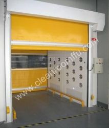 Double-open Swing Door Cargo Air Shower