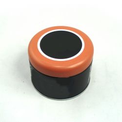 Round Decorative  Tin Box For Candle