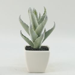 High Quality Mini Potted Artificial Succulent