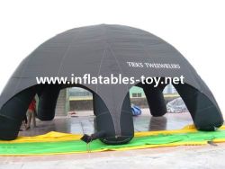 Hot Sale Spiders Black Air Tight Tent For Event