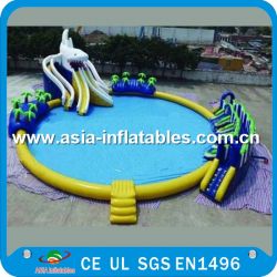 .High quality hot summer giant inflatable water pa