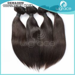 Natural Human Brazilian Virgin Hair Weft