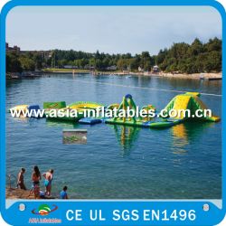 cheap colorful inflatable water park for sale, exc