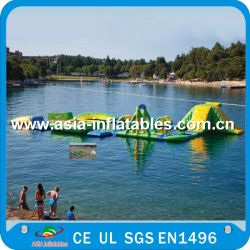 Cheap Colorful Inflatable Water Park For Sale, Exc