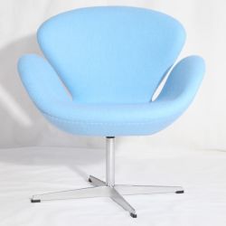Swan Chair Cashmere Fabric Swan Chair Manufacturer