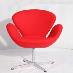 Furniture Premium Leather Swan Chair Replica