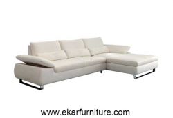 Modern Sofa White Leather Sofa Yx260