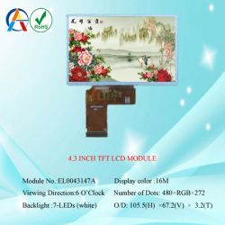 4.3 Inch Tft Lcd Display Module,touch Module Panel